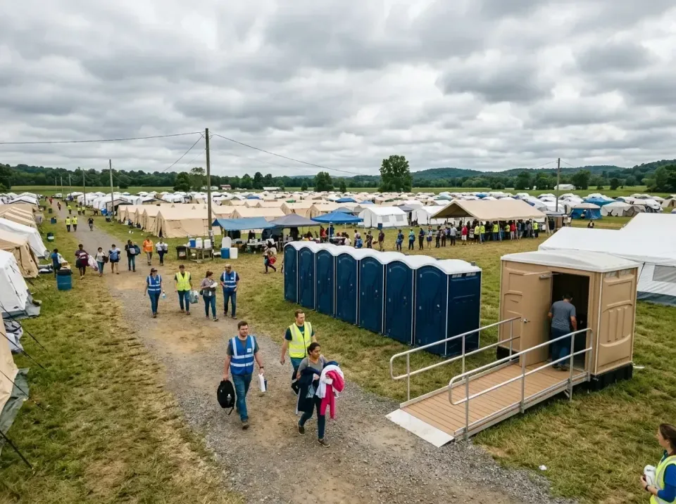 disaster-relief-camp-restrooms-010 — frequently asked questions, Dumpster & Portable Bathrooms Rental in Lagrange, IN